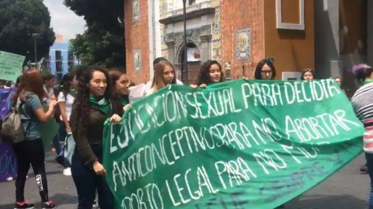 marcha en pro del aborto